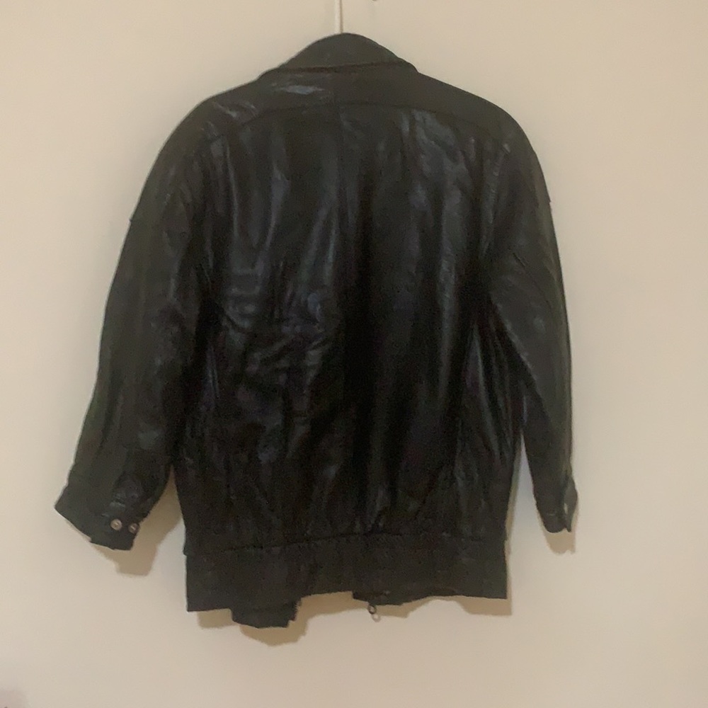 Nicole Miller leather jacket - Picture 5 of 9